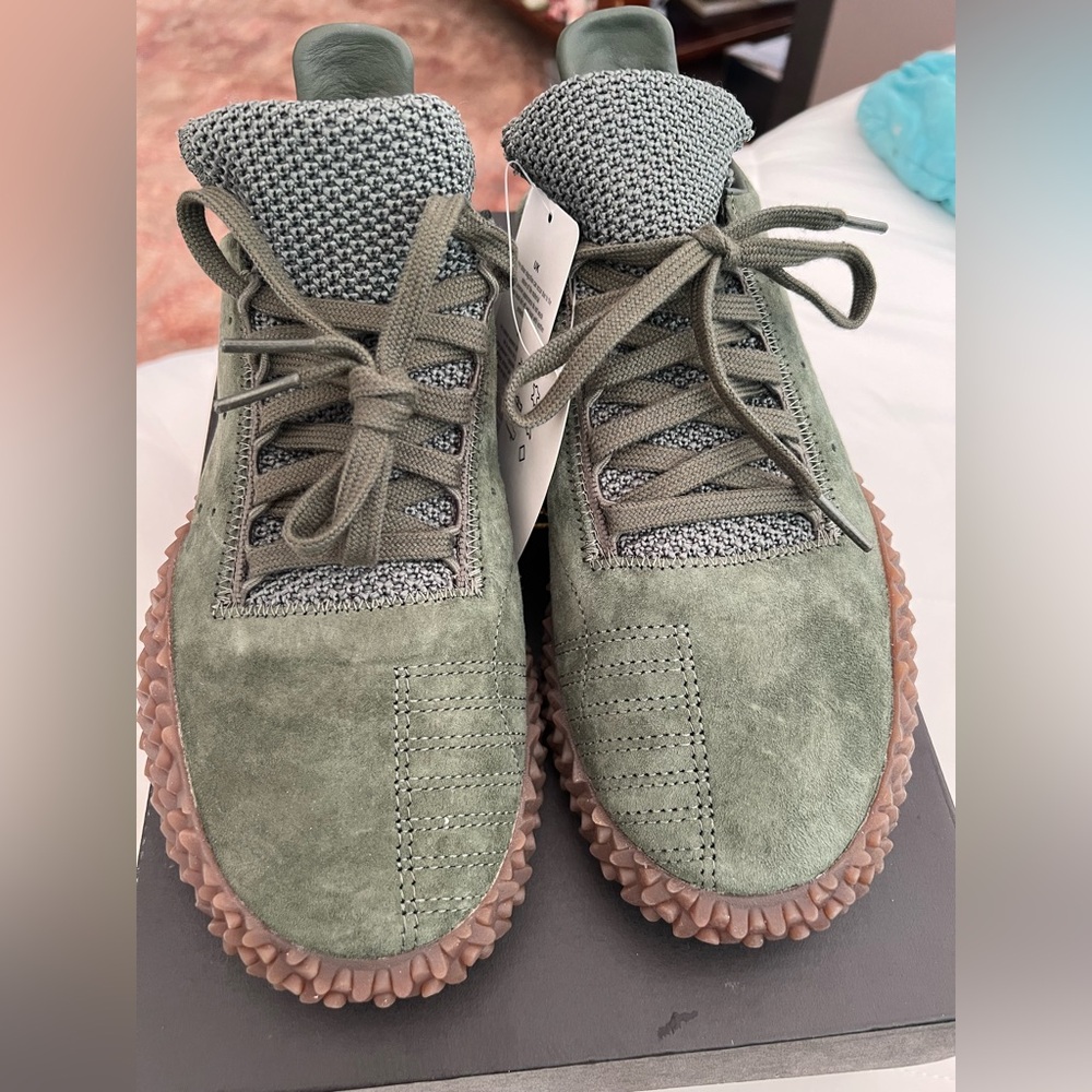 Adidas Olive Green Kamanda Sneakers